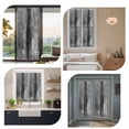 thumbnail image 7 of Gray Window Privacy Film, Retro Oil Painting Modern Abstract Art Aesthetics Static Cling UV Sun Blocking Heat Control Window Tint, Non-Adhesive One Way Windows Privacy Cover 17.7''x78.7'', 7 of 7