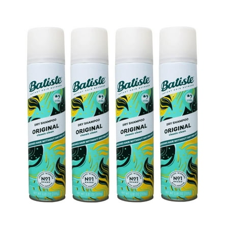4 Pack - Batiste Dry Shampoo, Clean and Classic, 3.81 Oz Each