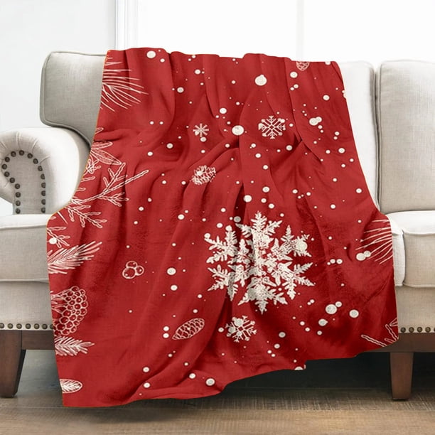Christmas Blanket Christmas Tree Printed Cover Blanket Nap Blanket Flannel Blanket Outdoor Insulation Blanket Game Blanket