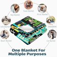 thumbnail image 5 of Video Game Gifts for Men - Gifts for Video Game Lovers Men Game Blanket for Teen Boys Men Adults, Gamer Soft Comfortable Travel Blanket for Girls, Game Blankets Present for Kids Son, 5 of 6