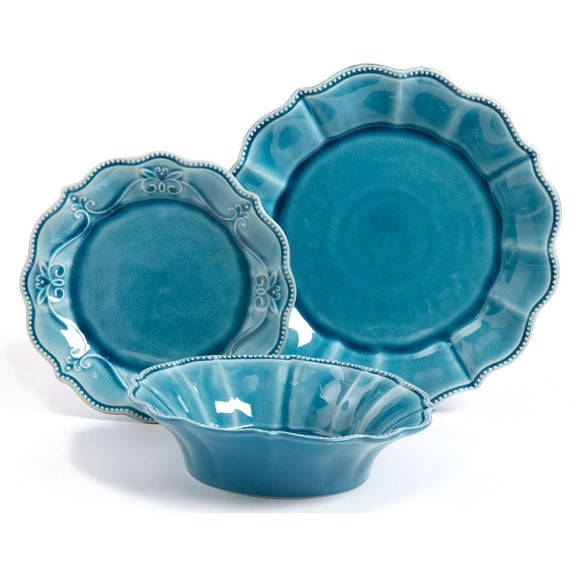 The Pioneer Woman Paige 12-Piece Dinnerware Set