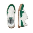 thumbnail image 5 of LUCKY STEP Comfort Retro Color Blocked Sneakers Fashion Casual Shoes,White&Green,Womens, 5 of 6