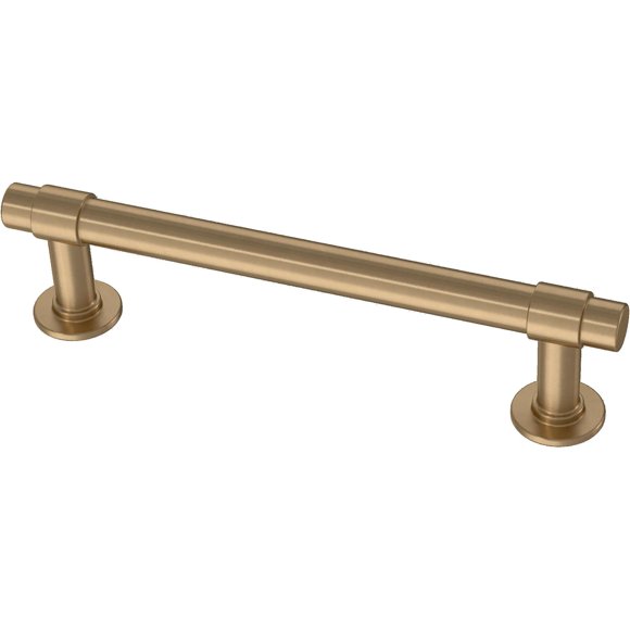 Tiradores para gabinete Franklin Brass Francisco de 4" en bronce champán