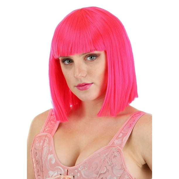 Pink wig walmart cheap