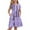 #A13-Purple, variant on XADYUY Girls Summer Dress Size 7-8 Twirly A-Line Short Sleeve Midi Dress Floral Crew Neck Swing Casual Sundresses with Pockets for 4-14t Kids,Blue 7-8 Years