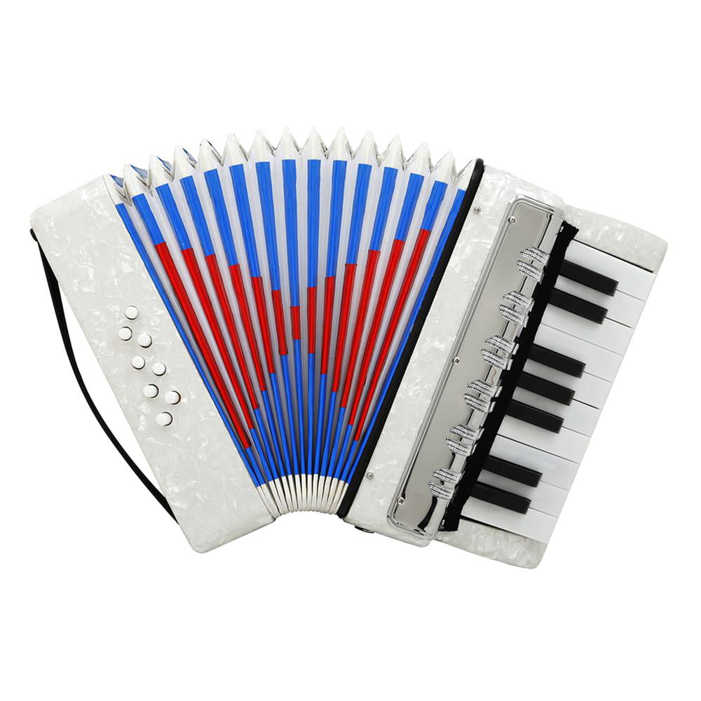 17 Key 8 Bass Piano Accordion with a Manual Suitable for Beginners 