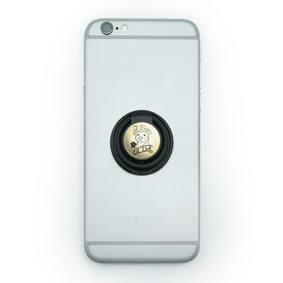 I Love My Pit Bull Mobile Smart Phone Finger Ring Grip Holder Stand