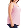 thumbnail image 4 of Boovnll Débardeurs pour Femmes, Mode Grande Taille, Col Rond, Sans Manches, T-Shirt Ample, Débardeur pour Femmes, 4 of 7