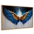 thumbnail image 1 of Cuadro Decorativo Marco Flotante Vuelo Celestial 90x60 Madera Canvas Revolution, 1 of 3