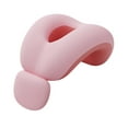 thumbnail image 4 of veasfak Compact, versatile neck support pillow for face positioning, breathable support, pink, 4 of 9