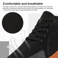 thumbnail image 4 of Zapatos anchos descalzos zapatillas de deporte de malla de moda antideslizantes sólidas para actividades al aire libre, 4 of 9