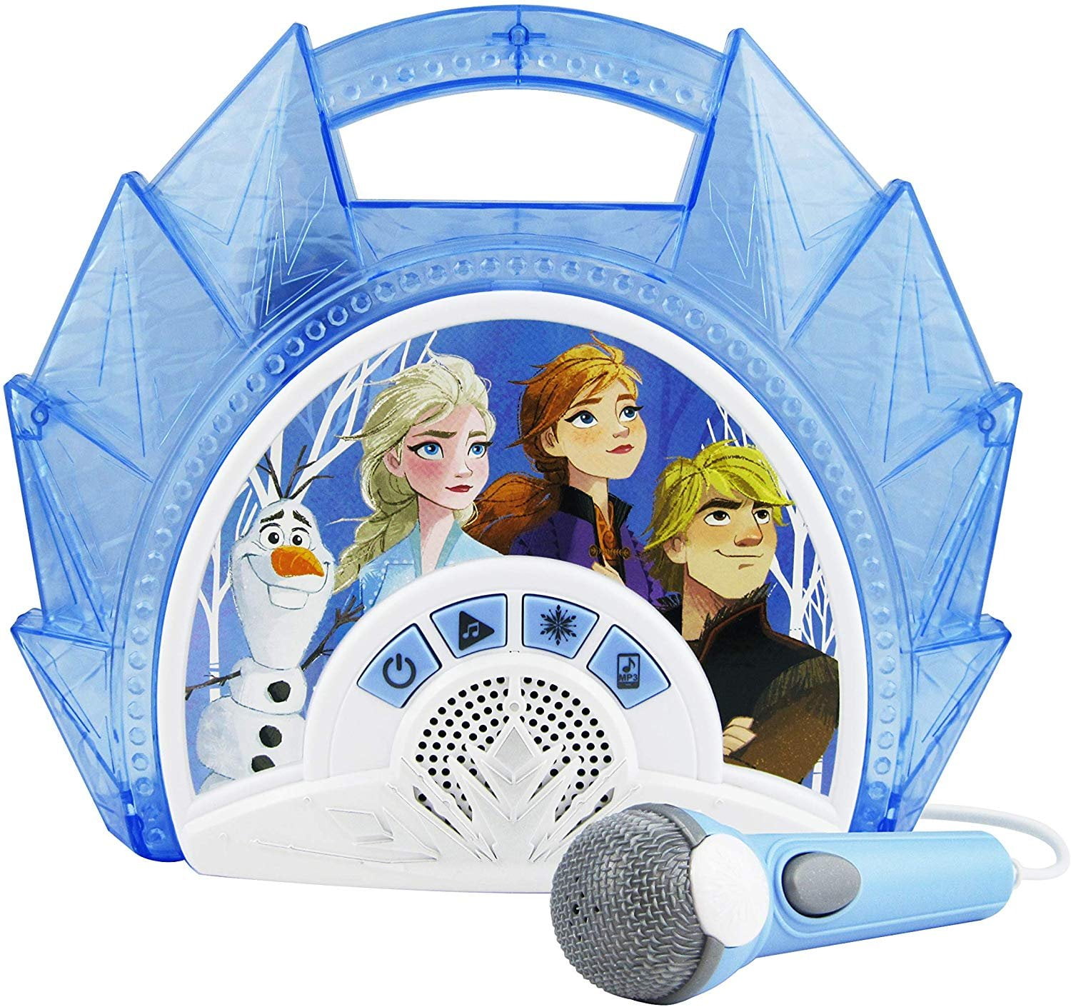 Frozen Karaoke Sing-Along Microphone Lights-up & Plays Let It Go Chorus Kids Toy 