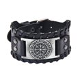 thumbnail image 1 of Pulsera de Cuero Yuyangstore Estilo Punk Aleación Plata para Hombre, 1 of 8