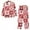 Buffalo Grid Hearts, variant on Renewold 2 PCS Hearts Button Pajama Set for Women, Valentine's Day Skin Friendly Indoor Home Sleepwear Athletic Clothing Fall Spring Winter Outfits Tops Size M,Buffalo Grid