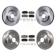 thumbnail image 1 of Transit Auto Front Rear Disc Brake Rotors and Semi-Metallic Pads Kit for Car Chevrolet Equinox GMC Terrain K8S-100833, 1 of 11