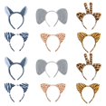 thumbnail image 1 of Diadema con orejas de animal Haploon Jungle Cat, 12 piezas, para niños, 1 of 6