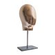 thumbnail image 1 of Modelo de cabeza de maniquí, soporte para peluca, Base de mármol versátil y estable, altura de 41,5 cm para el hogar, salón, centro comercial, gorras Oro, 1 of 10