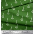 thumbnail image 2 of Soimoi Poly Georgette Fabric Leaves & Floral Block Fabric Prints by Yard 42 Inch Wide, 2 of 3