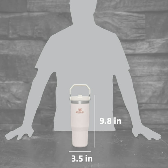Stanley IceFlow⢠Flip Straw Tumbler 30oz Rose Quartz