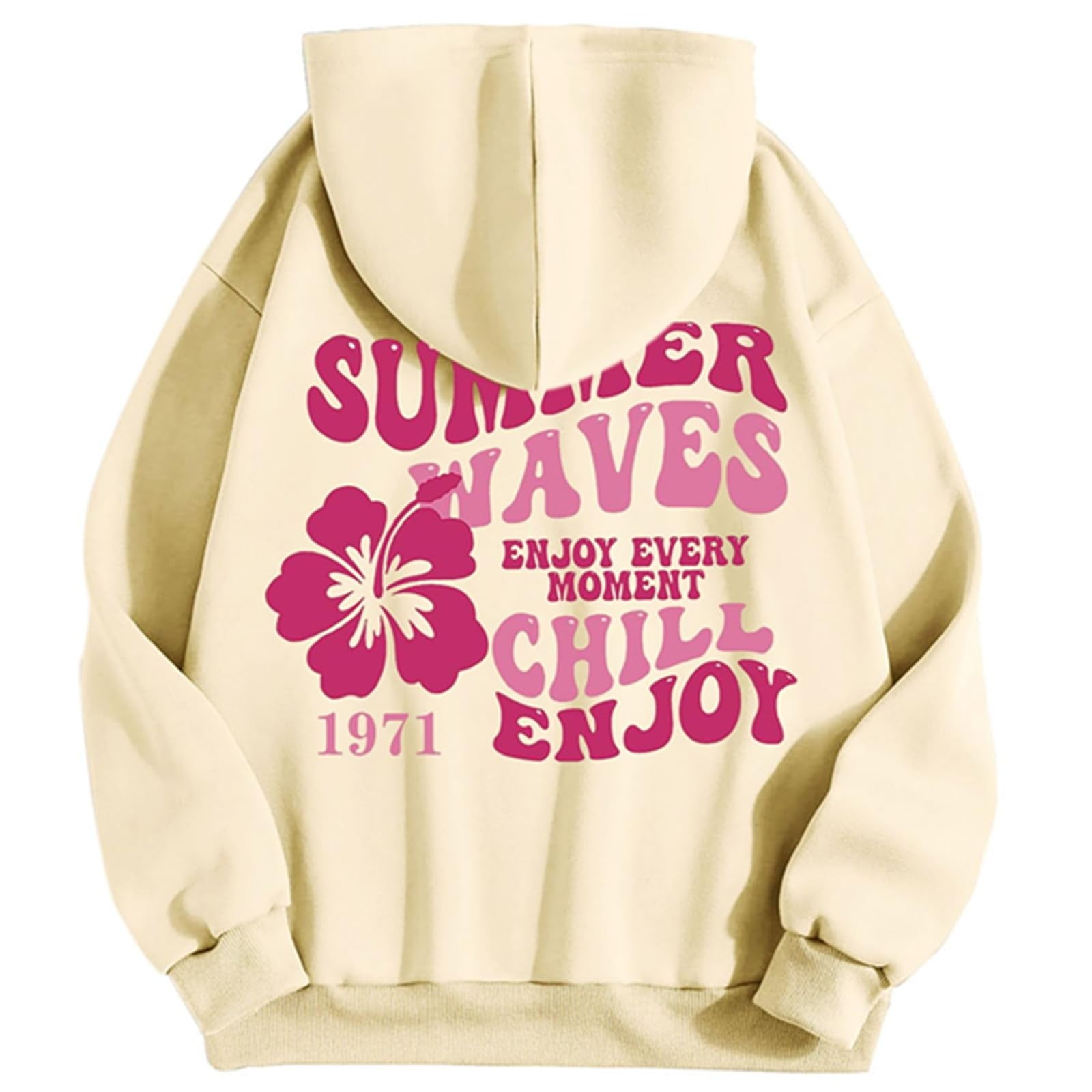 Knosfe Hoodies Y2k Preppy Letter Graphic Shirts for Teen
