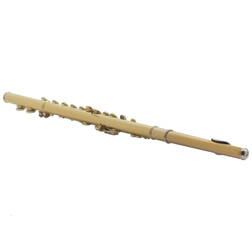 SDFGTstore 16 Closed Holes Flute C Key Flute Concert Performances Flute Woodwind Instrument