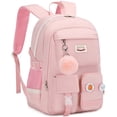 thumbnail image 3 of Mochila escolar Spotted Tiger para niñas con lonchera rosa, 3 of 8