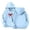 Light Blue, variant on Spider Hero Pullover Hoodie, Front Spider Emblem Printed Long Sleeve Kangaroo Pocket Sweatshirt for Boys Girls Halloween