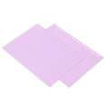 thumbnail image 1 of Loose Leaf Binding Cover, Presentation Binding Cover 20 Sheets  For Replacement Taro Purple, 1 of 8