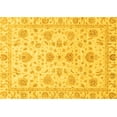 thumbnail image 1 of Ahgly Company Indoor Rectangle Oriental Yellow Traditional Area Rugs, 2' x 3', 1 of 4