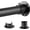 Matte Black, variant on Closet Rods for Hanging Clothes, 1.3 Inch Diameter Heavy Duty Closet Rod 17-39 Inch Adjustable Clothes Hanging Bar Matte White Shower Curtain Rods for Closet, Wardrobes, Bathroom, Windows