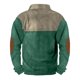 thumbnail image 3 of Spring And Autumn Men's Standing Collar Sweatshirt Is Outdoor Casual Sweaters TopsL, 3 of 3