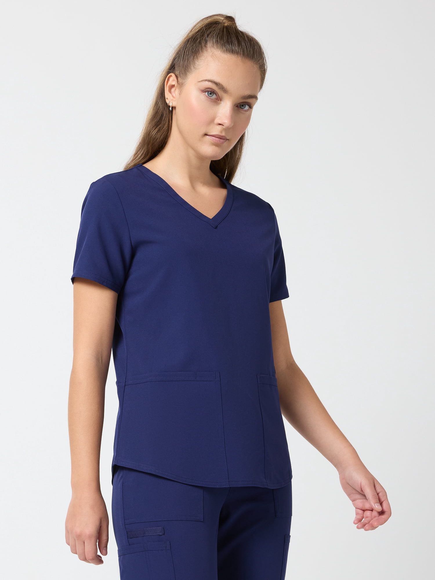 Scrubstar Core Essentials Women’s V-Neck Scrub Top, Sizes XS–3XL