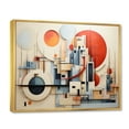 thumbnail image 2 of Designart "Constructed Horizons in Constructivism XIII" Constructivism Floater Framed Wall Decor, 2 of 7