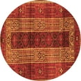 thumbnail image 1 of Ahgly Company Indoor Round Persian Orange Traditional Area Rugs, 6' Round, 1 of 1