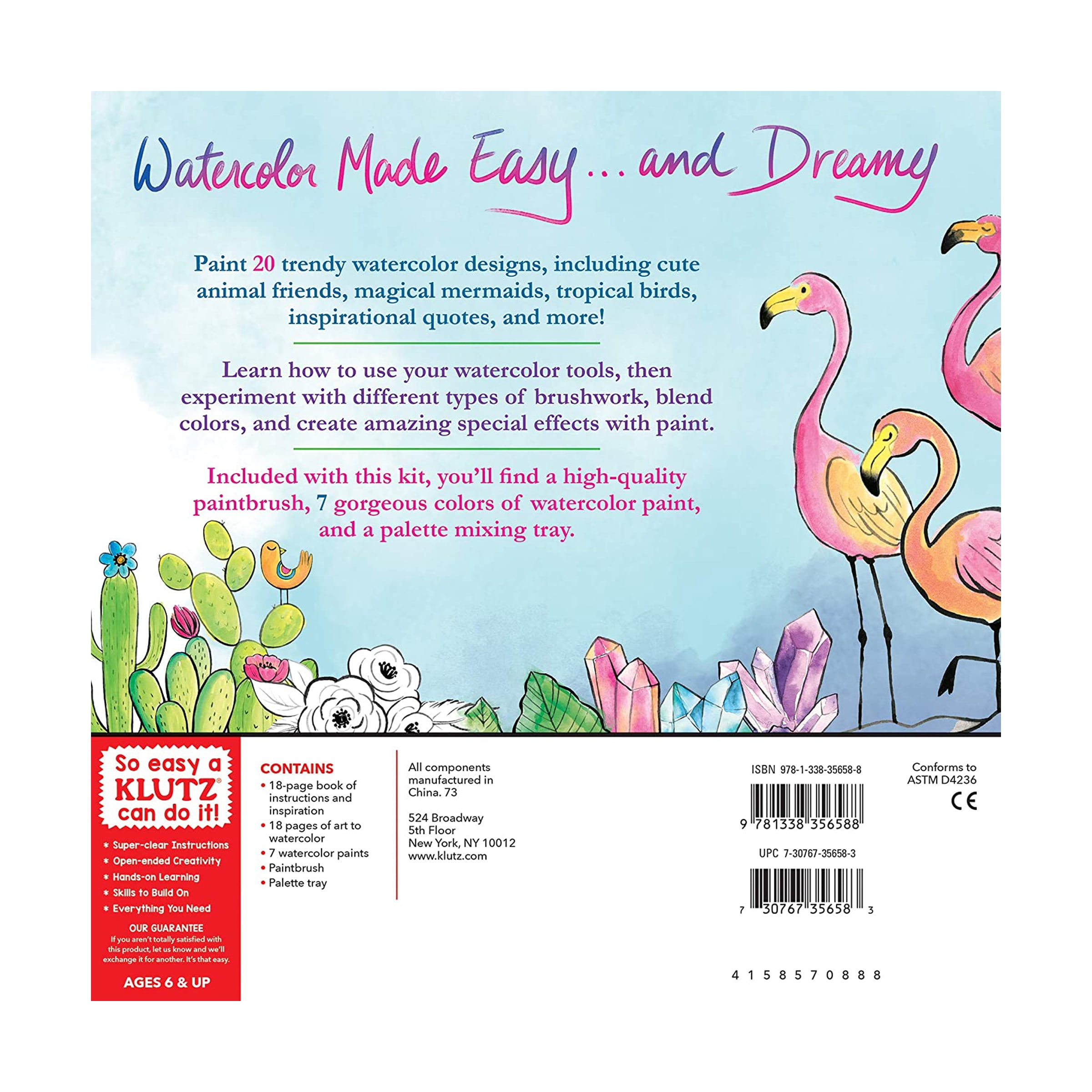 Klutz Watercolor Book Set