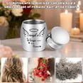 thumbnail image 4 of XIUDA Small Keepsake Urns for Human Ashes Angle Shaped Box Mini Cremation Urns for Women Men 1.2 Inches Memorial Funeral Urn-Angel's Wing Carry You Home, 4 of 8