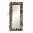 thumbnail image 2 of Creative Co-Op Big Driftwood Framed Wall Mirror, Natural, 2 of 9