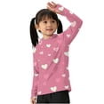 thumbnail image 6 of Falkdiz Long Sleeve Coat for Boys Sun Protection UPF 50+ Summer Pullover Outdoor Lightweight Trendy Hooded Boys Shirts Graphic,Pink,Size: 120, 6 of 6
