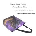 thumbnail image 3 of Large Canvas Bag 13.5x5.1x15 Inch Canvas Bag Shopping Canvas Bag Suitable For Outing Shopping Travel Out Of Large Capacity Storage Magic Book Dog, 3 of 9