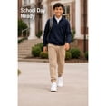 thumbnail image 7 of Beverly Hills Polo Club Boys’ School Uniform Pants – 2 Pack Pull On Jogger Pants (4-18), 7 of 7