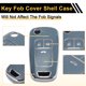thumbnail image 5 of Funda de llave de coche TPU con borde en tono azul y plateado para Opel para Vauxhall para Astra HJK 2010-2019 - Funda de control remoto de 3 botones, 5 of 6