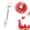 A11, variant on Iumwxz Stainless Steel Watermelon Cutter and Fork 2 in 1, Fruit Cube Maker for Summer Picnic Camping, Multi Fruit Applicable Kitchen Gadget for Mango Melon