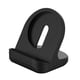 thumbnail image 2 of Soporte de sobremesa para cargador de teléfono - Soporte de silicona para cargador inalámbrico MagSafe, Negro/Blanco, 2 of 4