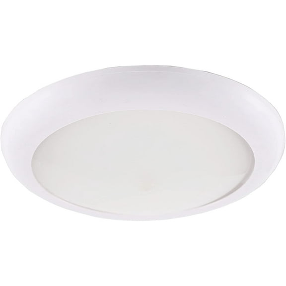 Facon 4.5Inch LED RV Puck Light Cabinet Light with Lens Touch Switch 12V 4W 280LM (3400K Warm White)