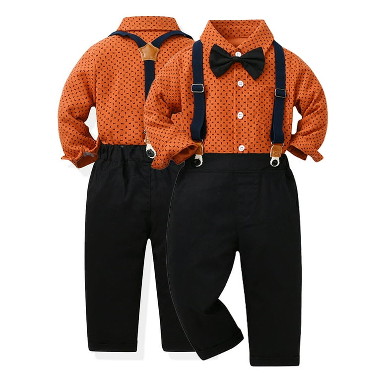 KIDS SUSPENDERS AND Bow Tie Y Back Tuxedo Suspenders for Child Dance  Costume $19.10 - PicClick AU