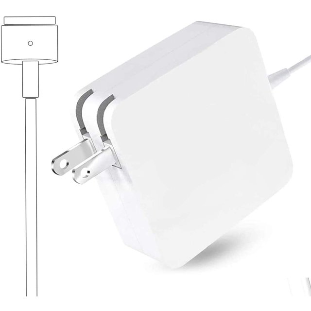 Cargador E-POWIND magnético con punta en T de 60 W para Mac Book Pro