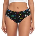 thumbnail image 1 of Fotbe Gamepads Calzones Estampados para Mujer – Ropa Interior de Algodón, Cómoda, Suave y Elástica-X-Large, 1 of 6