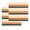 Orange/Blue, variant on Orange Blue Stripe Kitchen Dish Towels for Drying Dishes Set of 3, Minimalist Farmhouse Stripes Waffle Weave Microfiber Hand Tea Bathroom Towels Quick Dry & Absorbent Towel 12x12