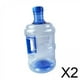 thumbnail image 1 of Botella para exteriores,Dispensador de agua botella de agua jarra 5L galón,Contenedor reutilizable para almacenar agua con asa,Portador para acampar,senderismo,viajes al aire, 1 of 8