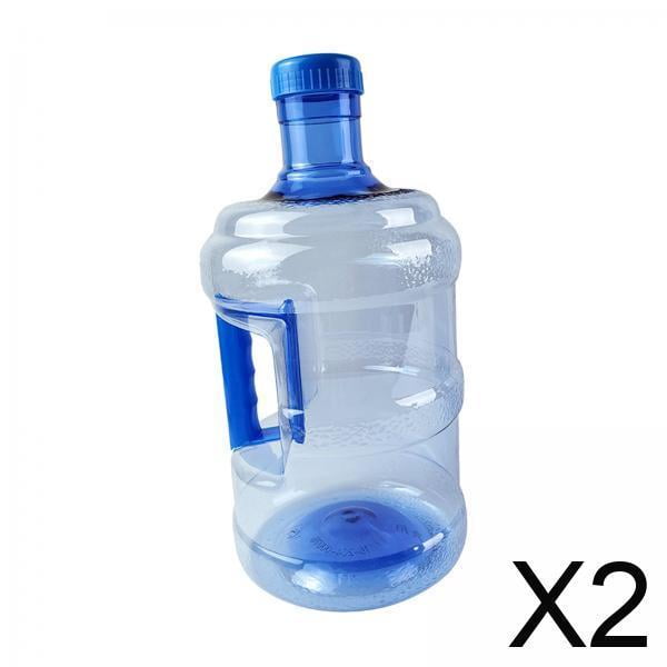 Botella para exteriores,Dispensador de agua botella de agua jarra 5L galón,Contenedor reutilizable para almacenar agua con asa,Portador para acampar,senderismo,viajes al aire